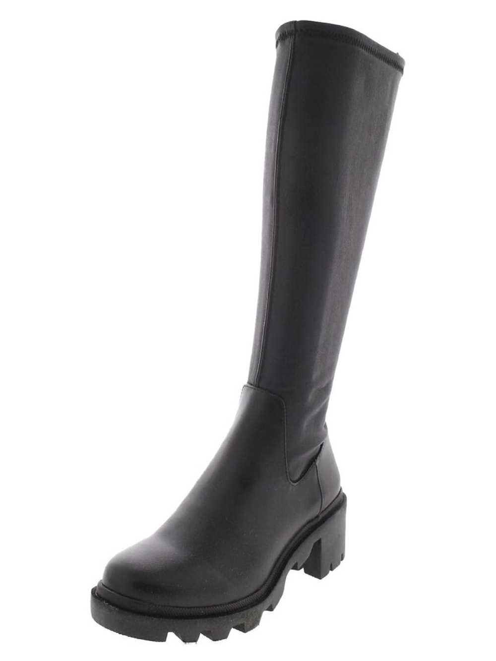 Steve Madden Black Knee-High Women's Boot